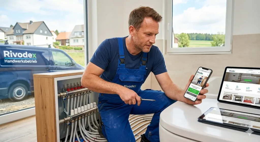 Deine Website bringt kaum Anfragen? Das liegt meist an 7 klaren Fehlern. Erfahre, warum viele Handwerksbetriebe online unsichtbar bleiben